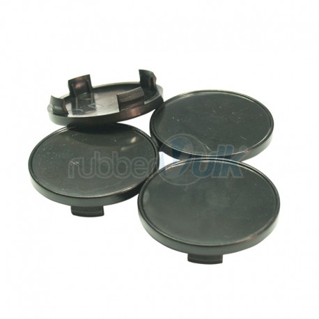 WHEEL CAP BLACK 44MM (4 PCS)
