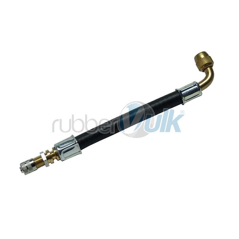 FLEXIBLE RUBBER VALVE EXTENSIONS, EFF. LENGTH 140MM 90G (10 PCS