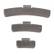 CLIP-ON FE BALANCE WEIGHTS FOR STEEL WHEEL, 20 G (100 UND)