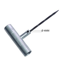 ESCAREADOR METALICO ZN RASP-2 (4MM)