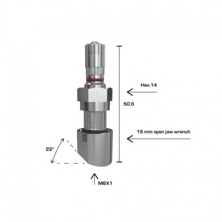 VALVULA TPMS ALCOA MS40